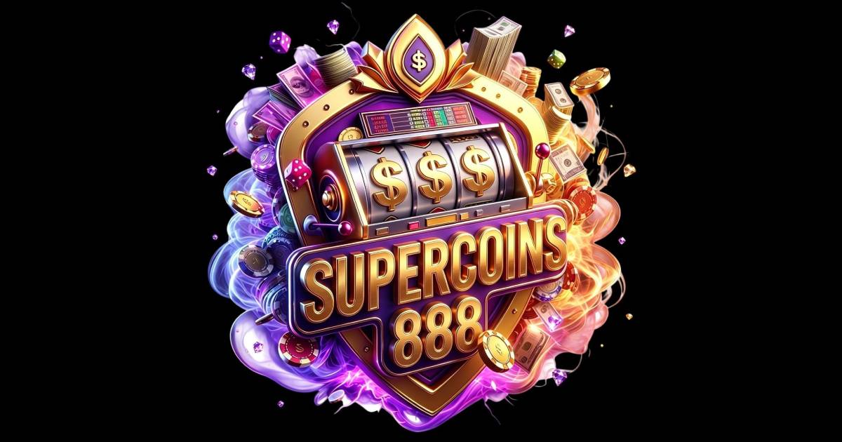 Main banner showing SuperCoin888 Casino as a PH-focused online gaming platform